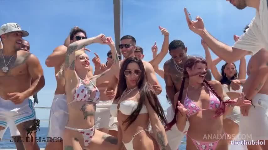 Yasmina Khan and Friends - Yacht Orgy