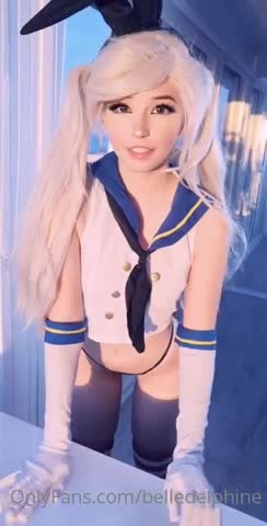 Belle Delphine In Slutty Shimakaze Cosplay - Seduction - HD - British - Slut