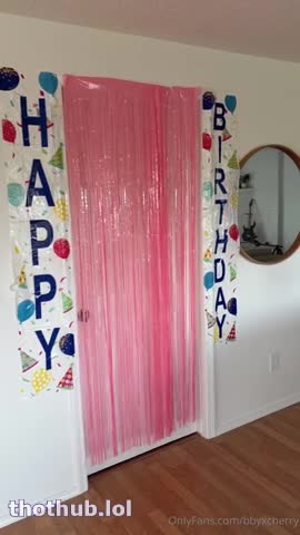 Bbyxcherry Celebrates Her Birthday By A Creampie Sex
