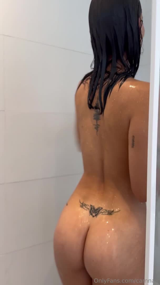 OnlyFans leaked Cam Nair Fucks Herself In The Shower - Masturbation - Seduction - Solo - Shower - Teasing - Tattoos - Wet - Dildo - Brunette - Brunette Masturbation on HDthot