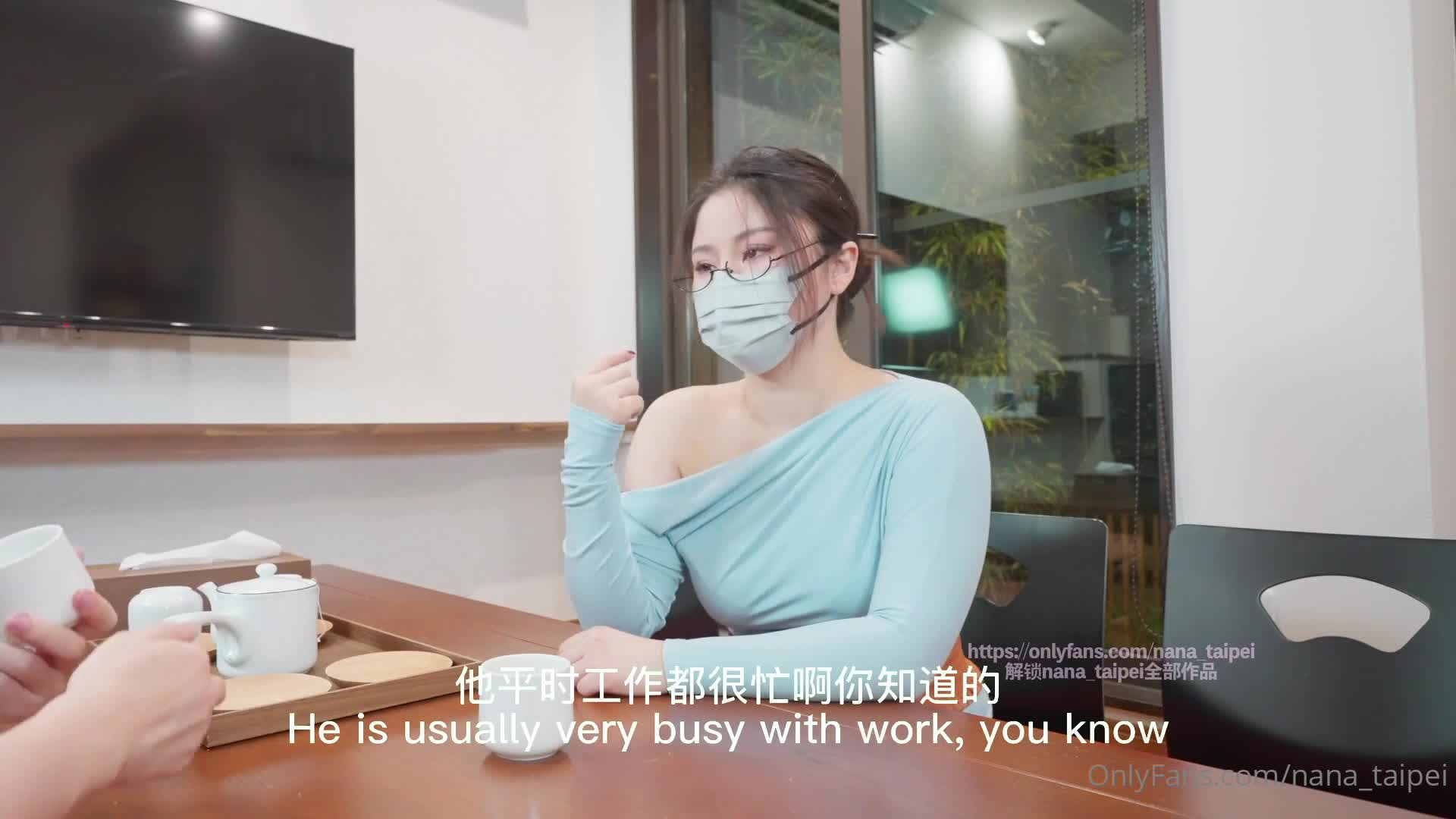 Horny Teacher Nana_Taipei Fucks Her Student - Blowjob - Sex - Teen - Asian - Chinese - Pussy Licking - Heels - Pantyhose - Doggy Style - Cowgirl