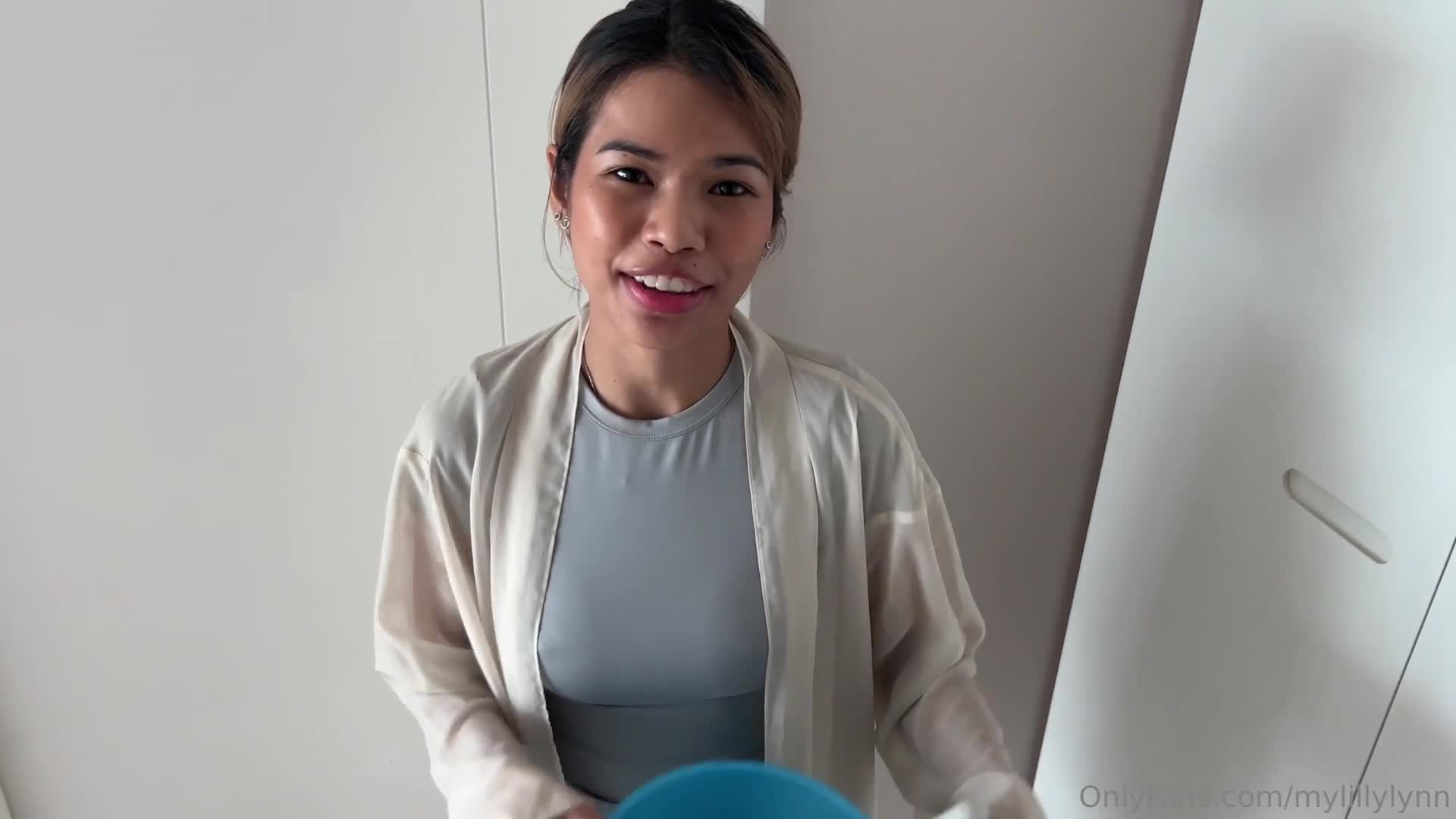 Horny Maid MyLillyLynn Gets Fucked - Blowjob - Sex - Asian - Roleplay - Maid - Missionary - Handjob - Balls Sucking - Doggy Style - Cumshot