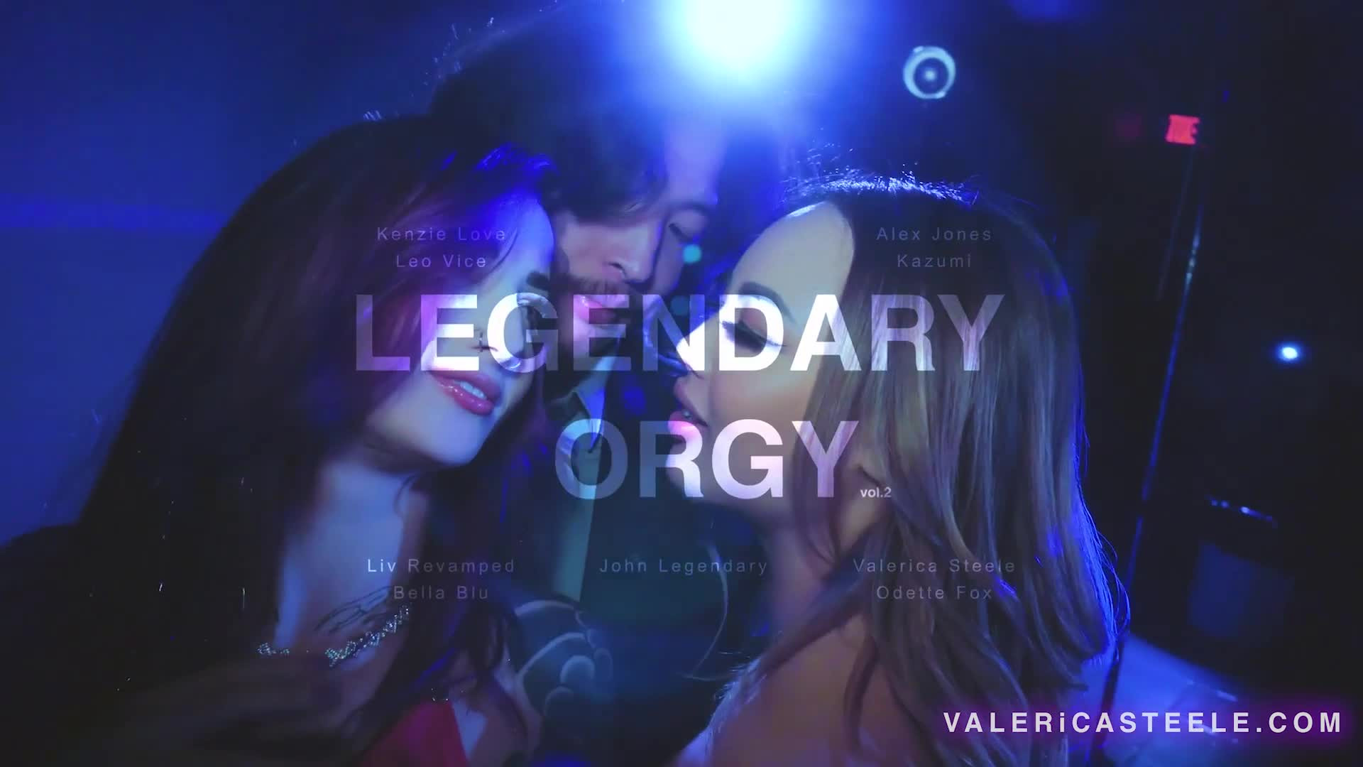 Legendary Orgy Angel Youngs, Valerica Steele, Kazumi - Orgy