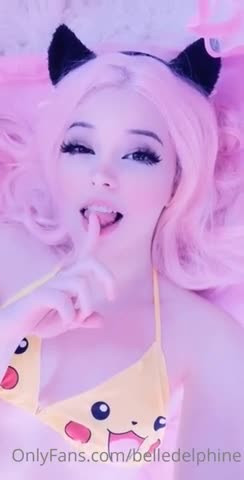 Belle Delphine Licks Her Finger - Seduction - HD - British - Licking