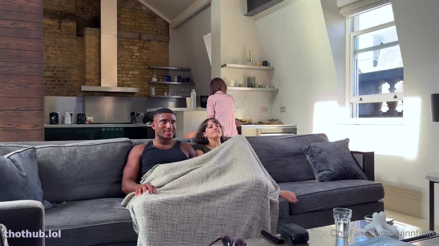 Quinn Finite - Sneaky Fuck - Quinns First BBC Creampie