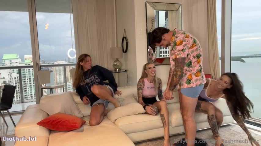 Rocky Emerson, Cassidy Luxe, Addison Vodka – 3 girls 1 dick with TheFleshMechanic