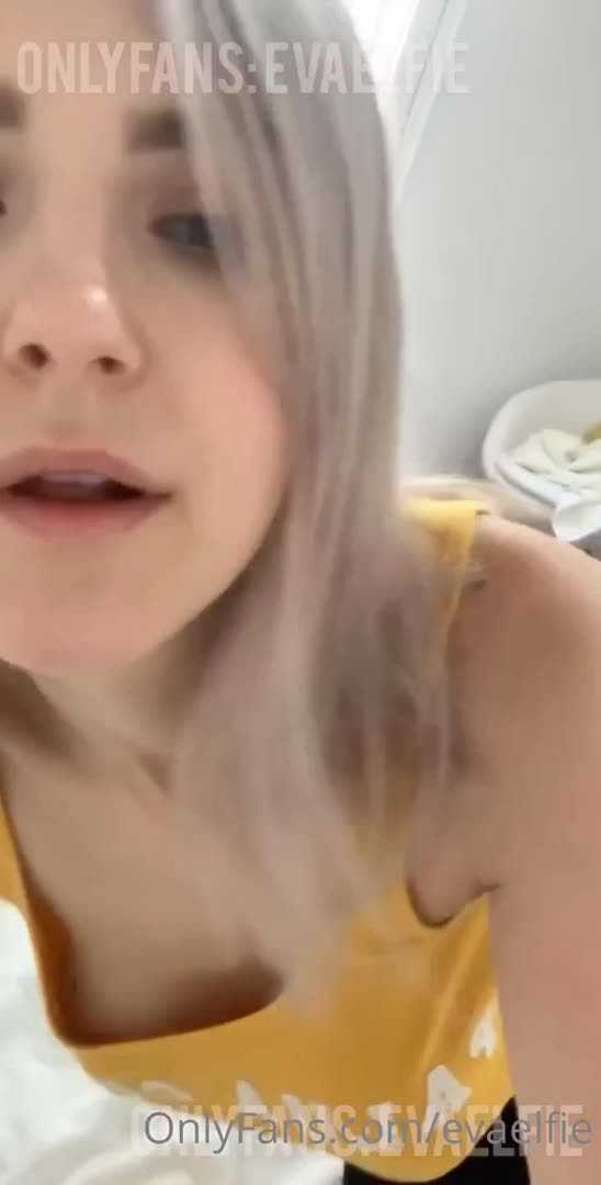 Brunette Perfection Eva Elfie Fingers Her Sweet Pussy - American