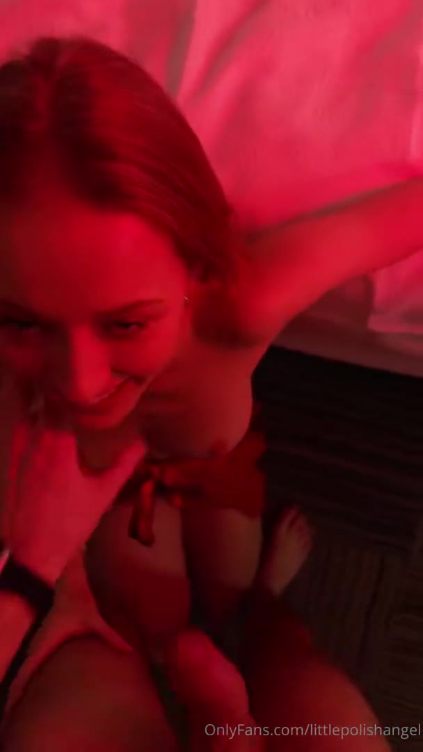 LittlePolishAngel POV Blowjob Cumshot OnlyFans Video Leaked
