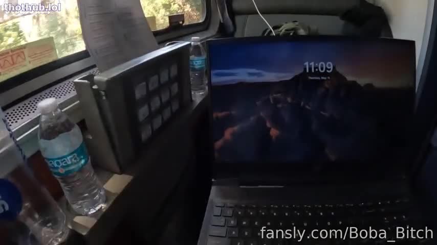 Boba_Bitch - Risky Train Masturbation As It Arrives At The Next Station