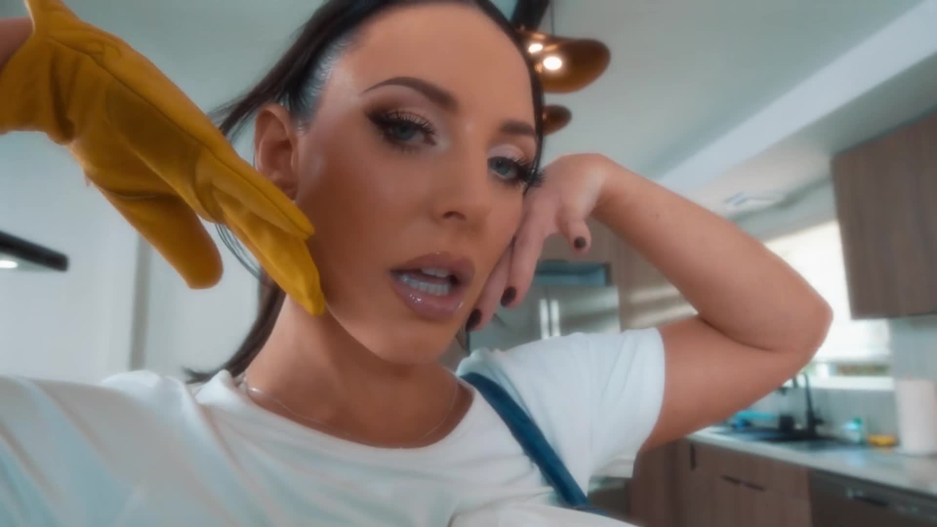 Angela White Getting Her Holes Plunged - Anal - PAWG - Sex - Blowjob - Deep Throat - Big Ass - Doggy Style - Reverse Cowgirl - Cumshot - Oil Play