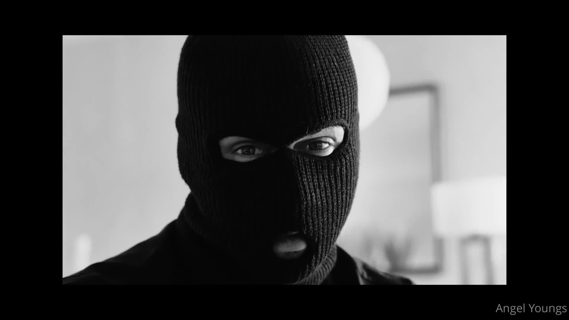 Angel Youngs Fucks The Burglar Alex Jones - Sex - Blowjob - Big Boobs - Deep Throat - Boobs - Tattoos - Cosplay - Balls Sucking - Nose Piercing - Cowgirl