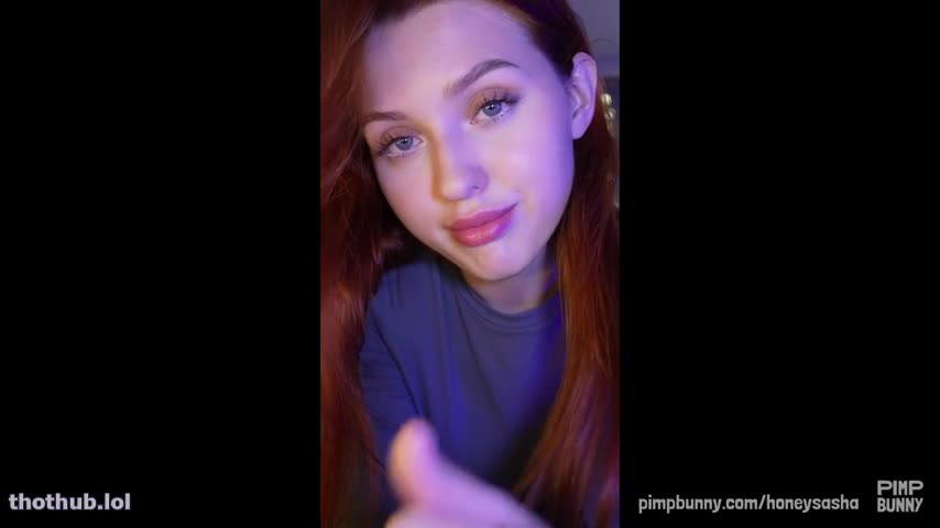 honeysasha redhead in net passionately rides a dildo