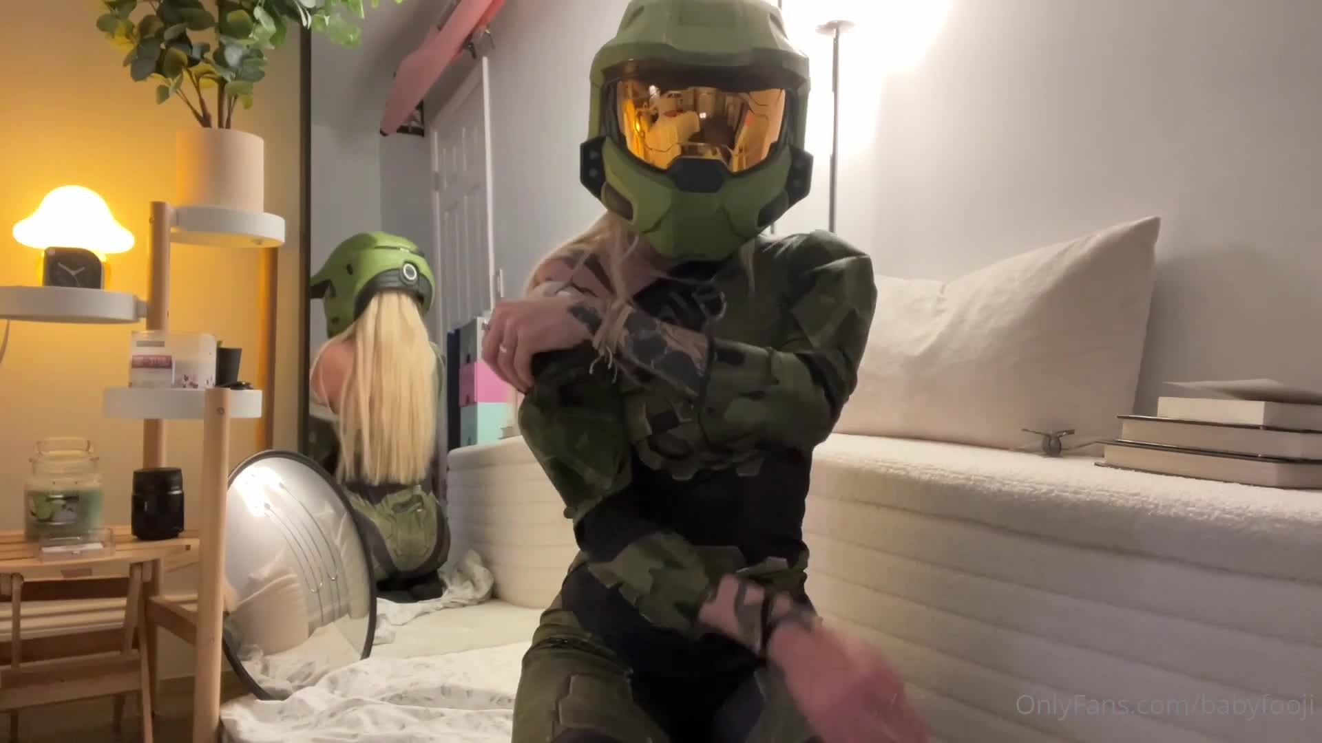 Anal Halo Fantasy By BabyFooji - Masturbation - Anal - Blonde - Cosplay - OnlyFans - Toys - Boobs - Tattoos - Anal Fingering - Solo
