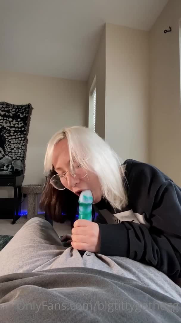 BigTittyGothEgg Sucks A Dick And Gets Fucked - Big Boobs - Fetish