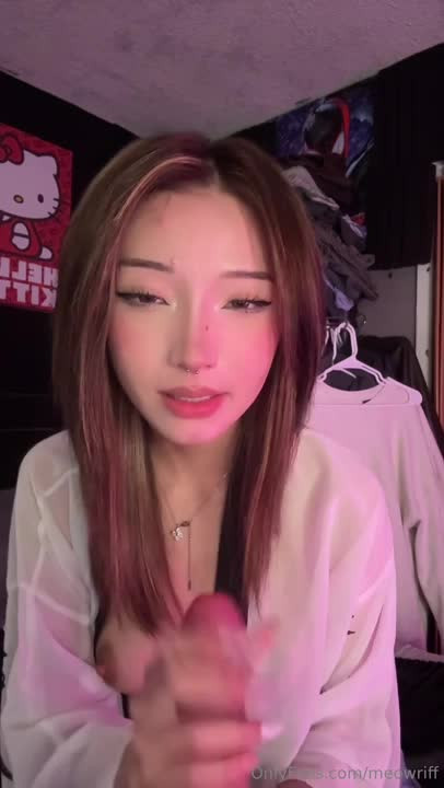 Meowriff - Gives A JOI Using Her Dildo