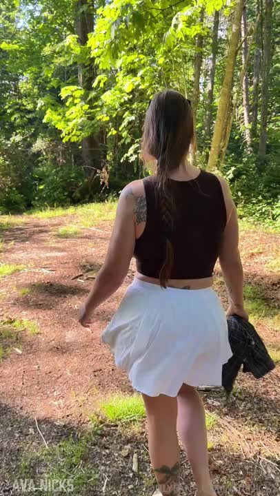Ava Nicks - Sweaty Horny Creamy Outdoor