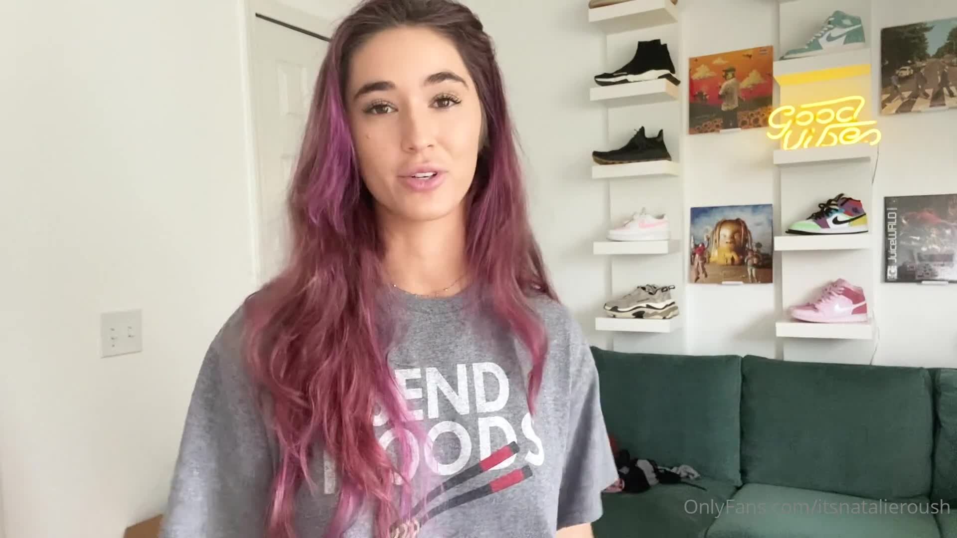 Natalie Roush Victoria Secret Try On Haul Video