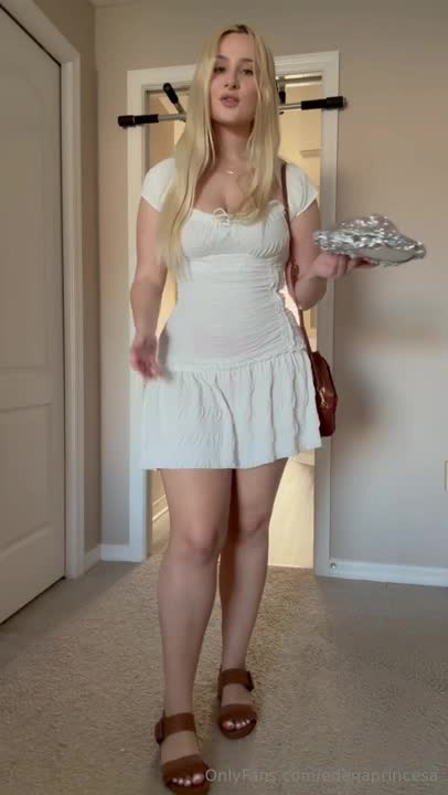 Edena ASMR - Naughty Neighbor RP | Foot Fetish & Self-Pleasure Right in Front of You