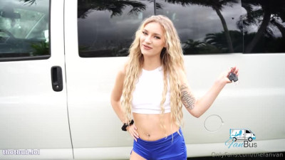 thefanvan OnlyFans leaked TheFanVan_Baddie DaisyLavory takes over FanBus on HDthot