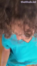 vibewithmommy OnlyFans leaked Vibewithmommy - Horny Nurse Takes Huge Load To The Face on HDthot