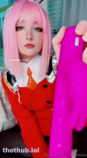 Rynkerbelle OnlyFans leaked Rynkerbelle - Cosplay Zerotwo on HDthot