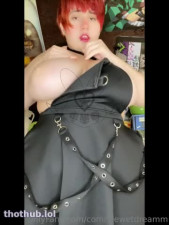 OnlyFans leaked Commiewetdream Black Dress on HDthot