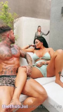Toochi Kash OnlyFans leaked Toochi Kash and Francety Threesome on HDthot