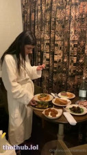 Mia Khalifa OnlyFans leaked Mia Khalifa Topless Hotel Dinner Onlyfans Leak on HDthot