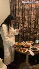 Mia Khalifa OnlyFans leaked Mia Khalifa Dinner Topless Video on HDthot