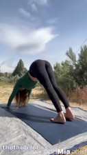 Mia Melano OnlyFans leaked Mia Melano - Girl doing yoga? What's not to like on HDthot