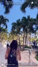 Lyna Perez OnlyFans leaked Lyna Perez GG topless bikini beach on HDthot