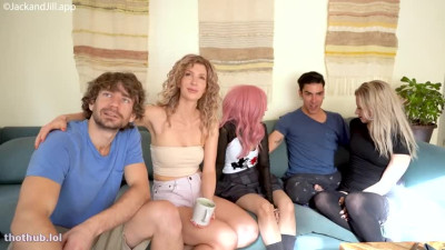 Jackandjill OnlyFans leaked JackandJill Meet Lush & Stoner w Violet Valentina on HDthot
