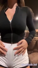 Christina Khalil OnlyFans leaked Christina Khalil white lingerie bj Strip & tease on HDthot