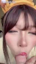 Asianbunnyx OnlyFans leaked AsianBunnyX - Naked Dildo Play on HDthot