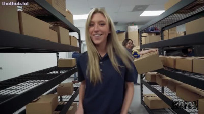Addison Vodka OnlyFans leaked MOFOS - Addison Vodka Warehouse Game Of Hide The Package on HDthot