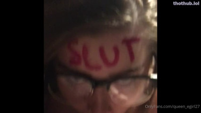 queen_egirl27 OnlyFans leaked Queen_egirl27 SLUT BJ on HDthot