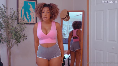 Codenamejas bikini try-on