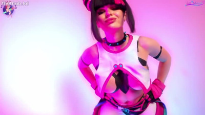 Sia_Siberia OnlyFans leaked Sia Siberia & Sonya Vibe – Chun Li and Juri make him cum on HDthot