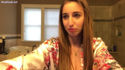 Christina Khalil OnlyFans leaked Christina Khalil Lingerie Try On_ showing sideboobs and her tits on HDthot