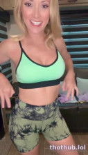 Vicky Stark OnlyFans leaked Vicky Stark Purple Lingerie try-on on HDthot
