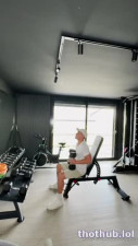 Susy Gala OnlyFans leaked Susy Gala Fitness Boy at the Gym on HDthot