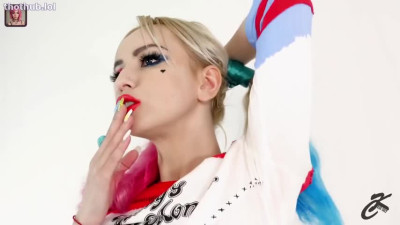 Ksu Colt OnlyFans leaked Ksu Colt Harley Quinn Cosplay Strip Tease on HDthot