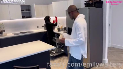 Emily Walters OnlyFans leaked Emily Walters Maid Catches Her Bosses In The Act on HDthot