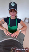 AriKytsya OnlyFans leaked Arikytsya Starbucks Employee Sex Tape on HDthot