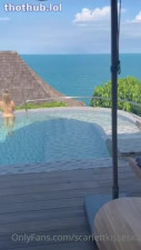 Scarlett Kisses OnlyFans leaked Scarlett Kisses Fucks A Hotel Waiter Video Leaked on HDthot