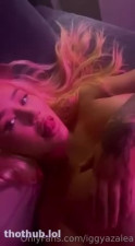 Iggy Azalea OnlyFans leaked Iggy Azalea topless nude in bed on HDthot