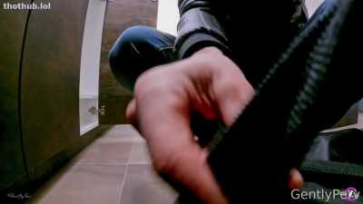 GentlyPerv OnlyFans leaked GentlyPerv MIXED RESTROOM ADVENTURE on HDthot