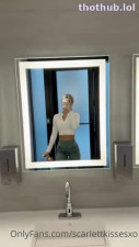 ScarlettKissesXO OnlyFans leaked scarlettkissesxo Nude pussy rubbing in the gym on HDthot