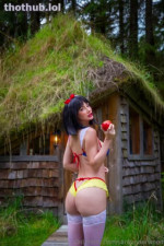 Sara Jean Underwood OnlyFans leaked Sara Jean Underwood Naked Snow White Pussy fairytale on HDthot