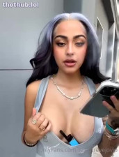 Malu Trevejo OnlyFans leaked Malu Trevejo public tits flash on HDthot